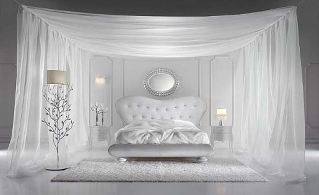 phong ngu dep mau trang 18 20 mẫu phòng ngủ đẹp với tông màu trắng tinh trong