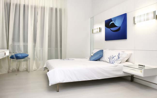 phong ngu dep mau trang 20 20 mẫu phòng ngủ đẹp với tông màu trắng tinh trong