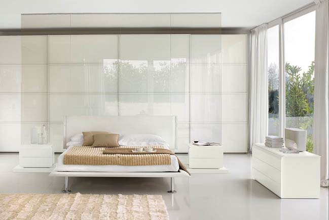phong ngu dep mau trang 16 20 mẫu phòng ngủ đẹp với tông màu trắng tinh trong