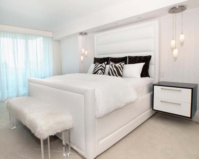 phong ngu dep mau trang 22 20 mẫu phòng ngủ đẹp với tông màu trắng tinh trong