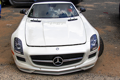 5 nire Mercedes SLS GT AMG mui trần đầy hoài cổ với phong cách thể thao