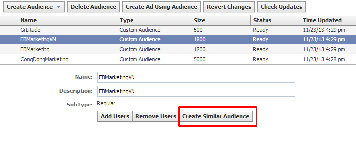 UmzVDPE Facebook Lookalike Audiences: Thêm được nhiều đối tượng mục tiêu hơn nữa!